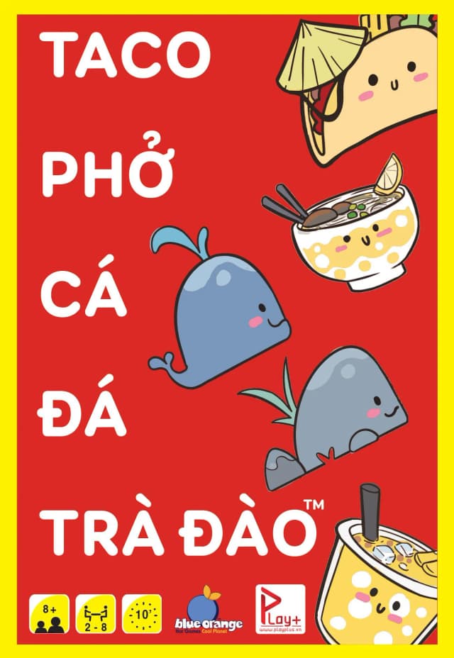 Taco Phở Cá Đá Trà Đào